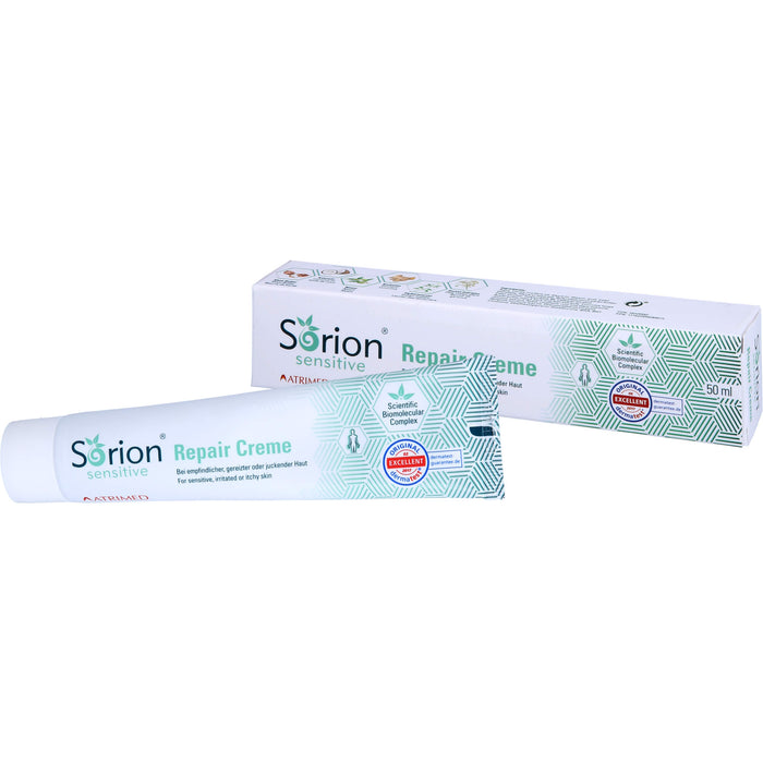 Sorion Repair Creme Sensitive für empfindliche, gereizte oder juckende Haut, 50 ml Creme