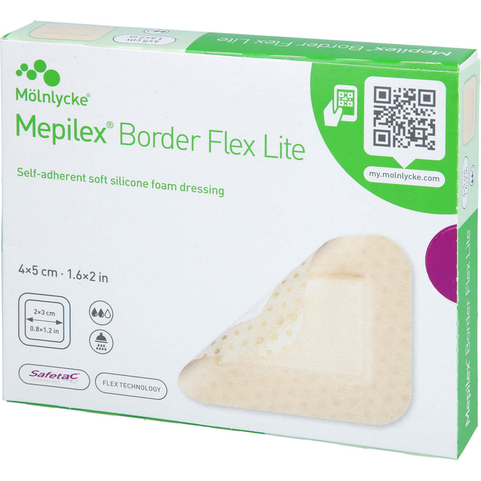 Mepilex Border Flex Lite 4x5 cm, 10 St VER