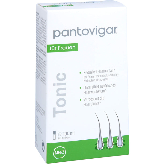 Pantovigar Tonic für Frauen reduziert Haarausfall und unterstützt natürliches Haarwachstum, 100 ml Lösung