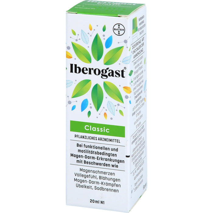 Iberogast  Classic, Flüssigkeit zum Einnehmen, 20 ml Lösung