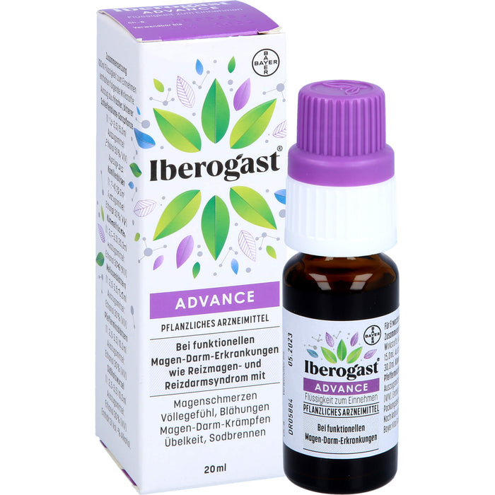 Iberogast  ADVANCE, Flüssigkeit zum Einnehmen, 20 ml Lösung