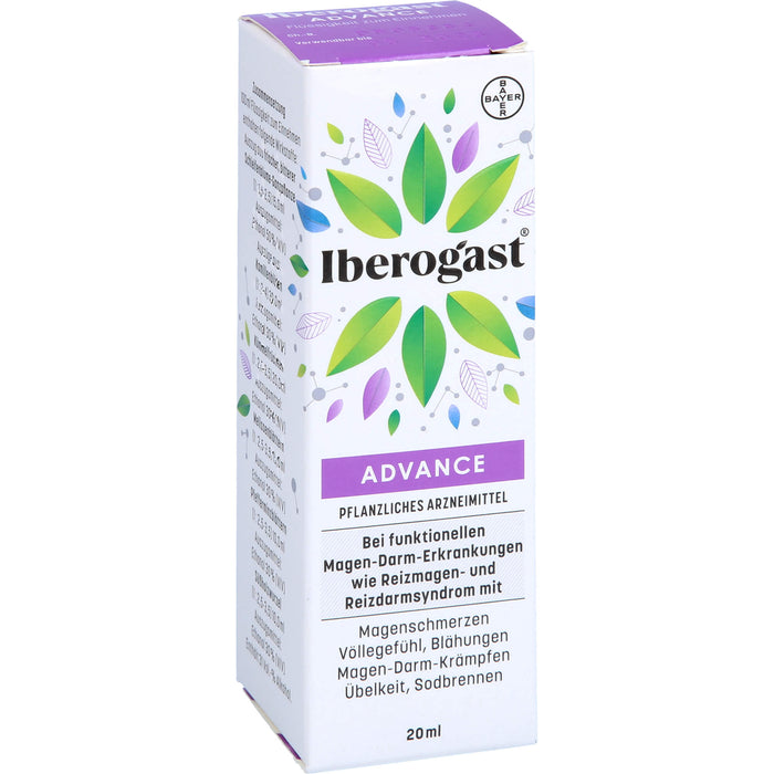 Iberogast  ADVANCE, Flüssigkeit zum Einnehmen, 20 ml Lösung