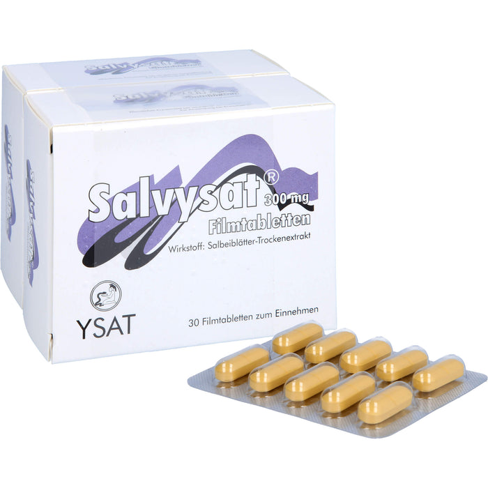 Salvysat 300 mg Filmtabletten zur Anwendung bei vermehrter Schweißbildung, 60 pc Tablettes