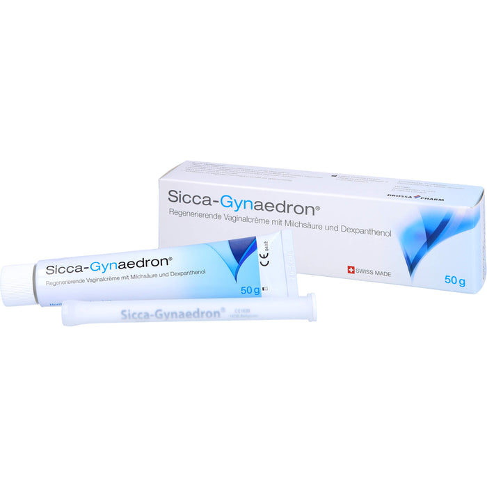 Sicca-Gynaedron regenerierende Vaginalcreme mit Milchsäure und Dexpanthenol, 50 g Cream