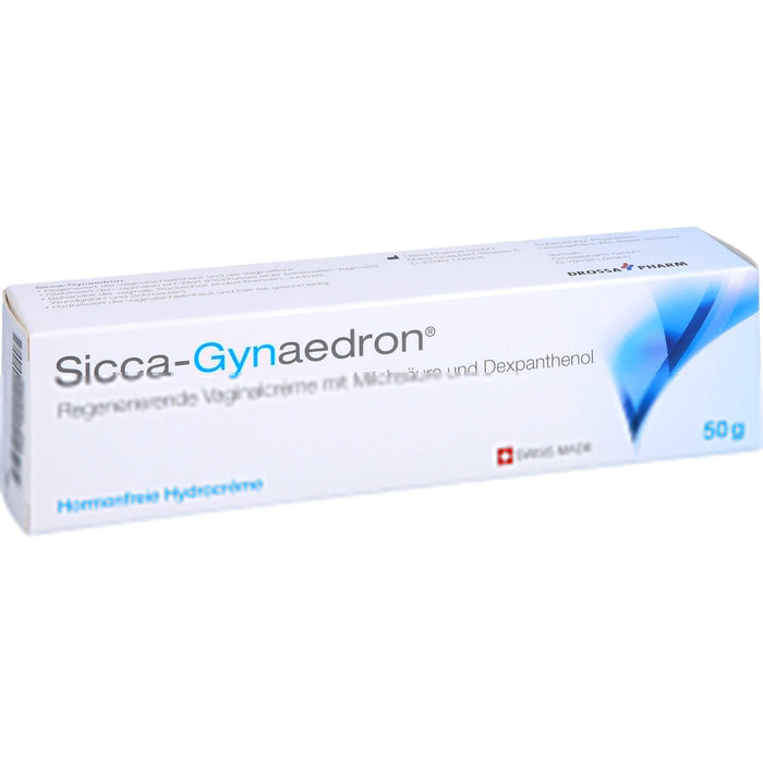 Sicca-Gynaedron regenerierende Vaginalcreme mit Milchsäure und Dexpanthenol, 50 g Cream