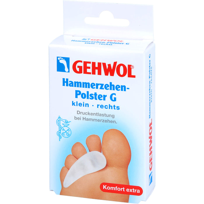 GEHWOL Hammerzehen-Polster G klein rechts, 1 pcs. Patch