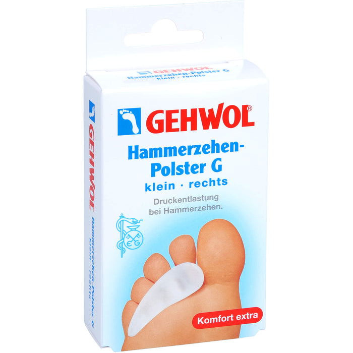 GEHWOL Hammerzehen-Polster G klein rechts, 1 pcs. Patch