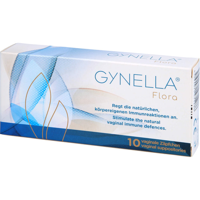 GYNELLA Flora vaginale Zäpfchen regt die natürlichen, körpereigenen Immunreaktionen an, 10 pcs. Suppositories