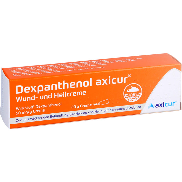 Dexpanthenol axicur Wund- und Heilcreme, 20 g Creme