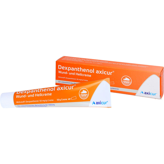Dexpanthenol axicur Wund- und Heilcreme 50 mg/g, 50 g Creme