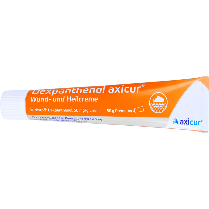 Dexpanthenol axicur Wund- und Heilcreme 50 mg/g, 50 g Creme