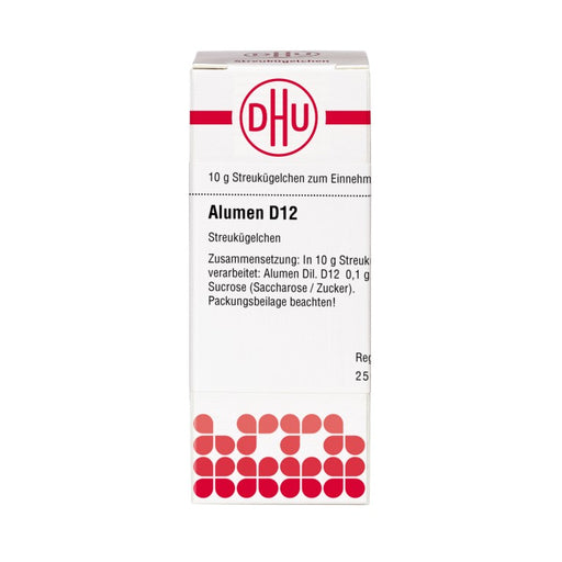 DHU Alumen D12 Globuli, 10 g Globuli