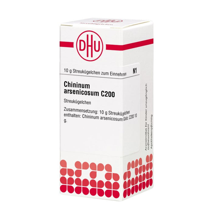 DHU Chininum arsenicosum C200 Globuli, 10 g Globuli