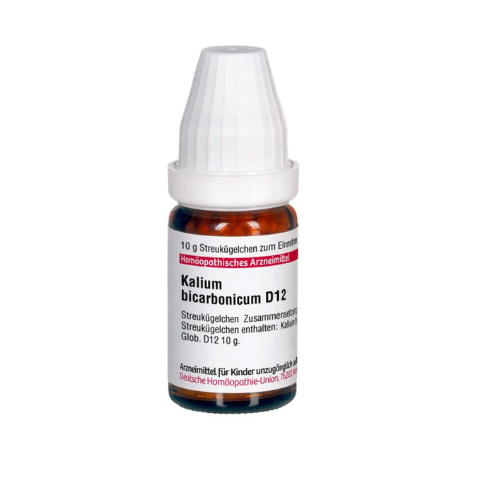 DHU Kalium bicarbonicum D12 Globuli, 10 g Globuli