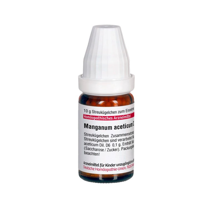 DHU Manganum aceticum D6 Globuli, 10 g Globules