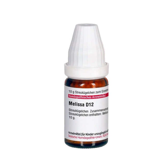 DHU Melissa D12 Globuli, 10 g Globules