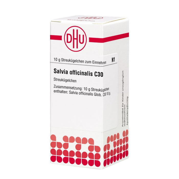 DHU Salvia officinalis C30 Globuli, 10 g Globuli