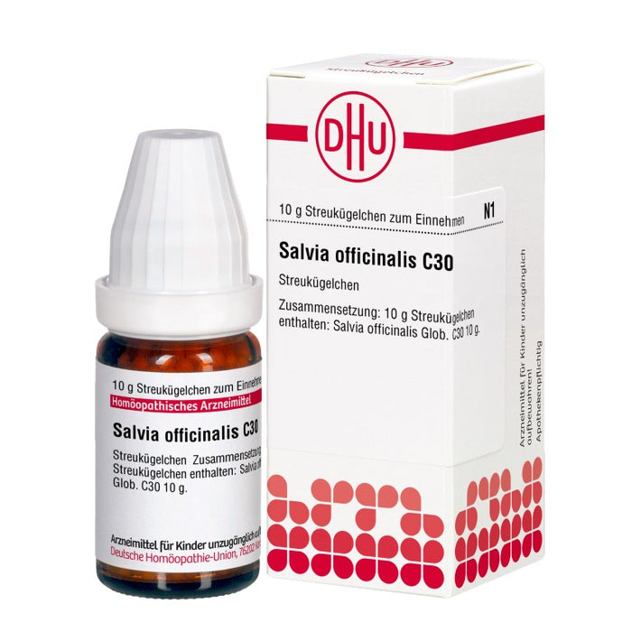 DHU Salvia officinalis C30 Globuli, 10 g Globuli