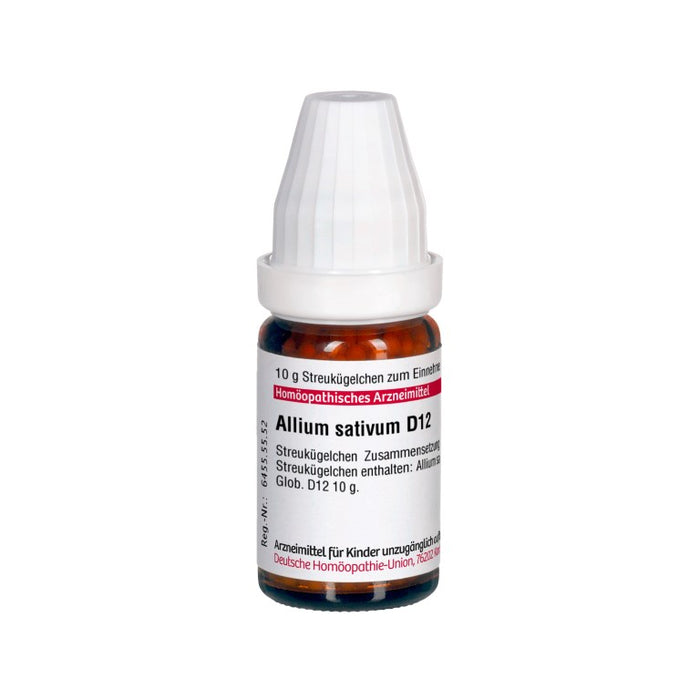 DHU Allium sativum D12 Globuli, 10 g Globules