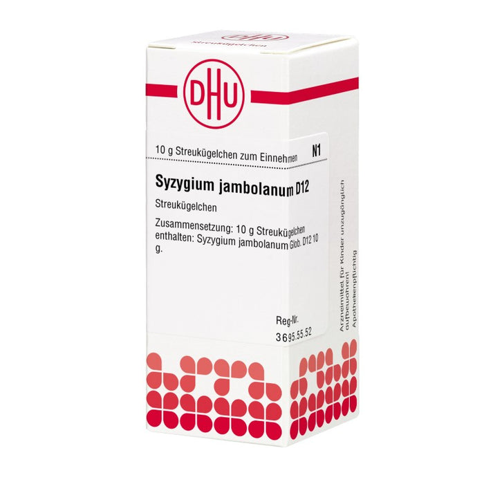 DHU Syzygium jambolanum D12 Globuli, 10 g Globuli