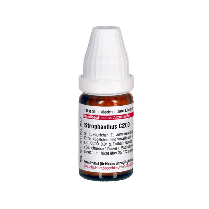 DHU Strophanthus C200 Globuli, 10 g Globules