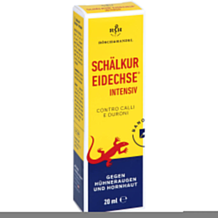 EIDECHSE SCHÄLKUR intensiv 40% Salicylsäure gegen Hühneraugen und Hornhaut, 20 ml Cream