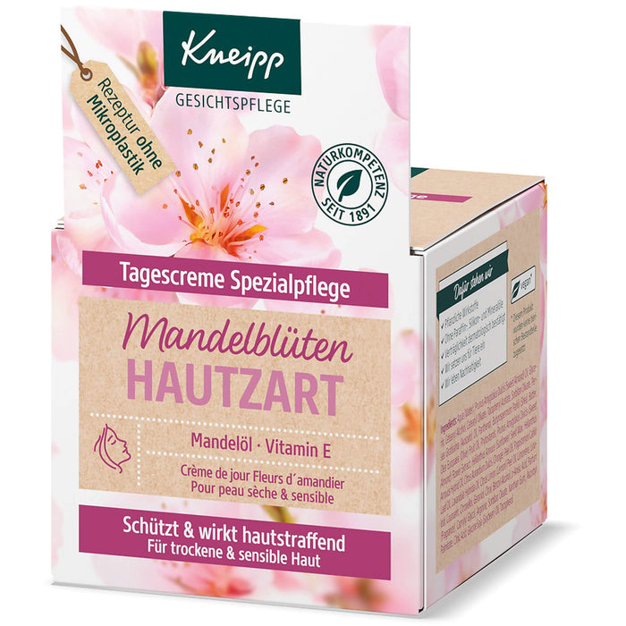 Kneipp Tagescreme Spezialpflege Mandelblüten schützt und wirkt hautstraffend, 50 ml Cream