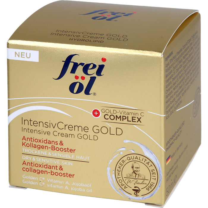 Frei Öl Hydrolipid IntensivCreme Gold, 50 ml Cream