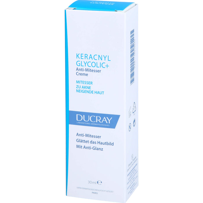 DUCRAY KERACNYL Glycolic+ Anti-Mitesser Creme, 30 ml Crème