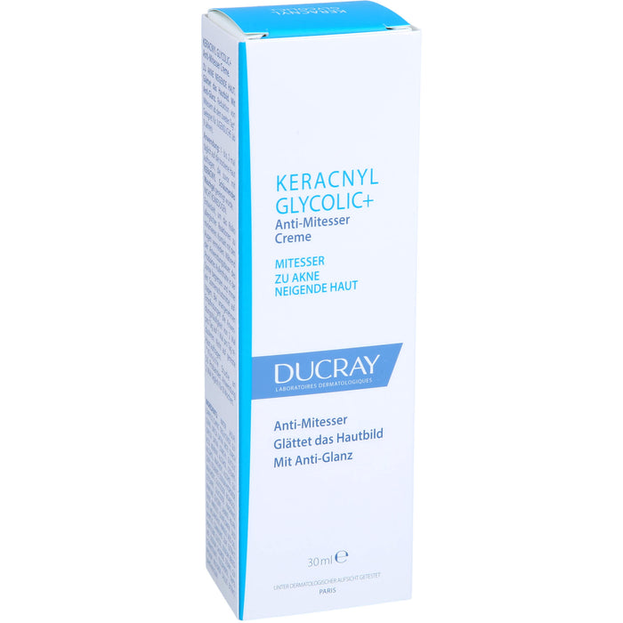 DUCRAY KERACNYL Glycolic+ Anti-Mitesser Creme, 30 ml Crème