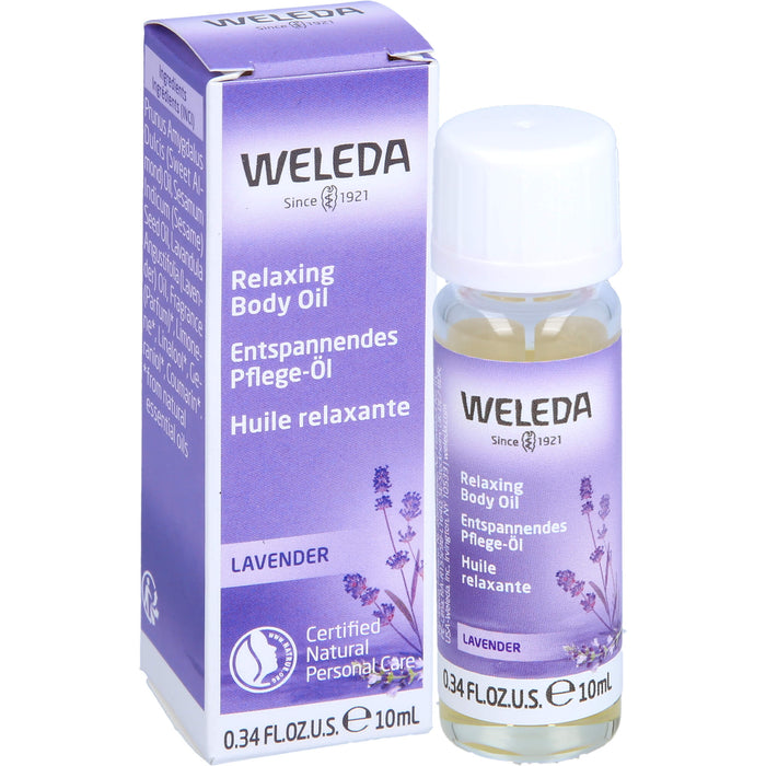 WELEDA Lavendel entspannendes Pflege-Öl, 10 ml Oil