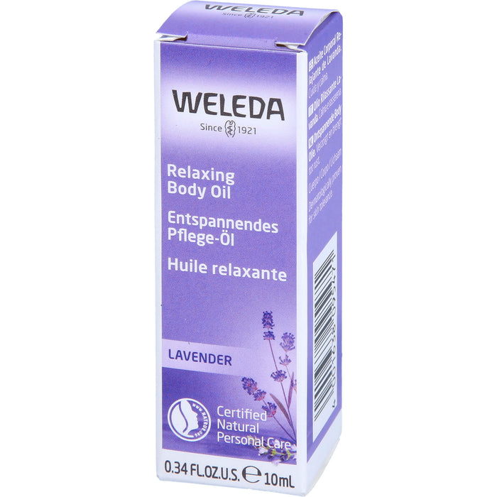 WELEDA Lavendel entspannendes Pflege-Öl, 10 ml Oil