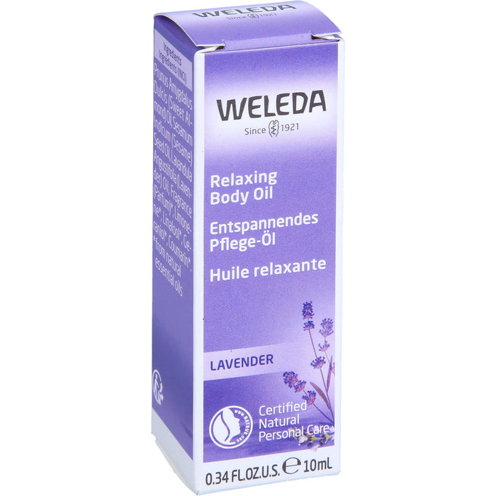 WELEDA Lavendel entspannendes Pflege-Öl, 10 ml Oil