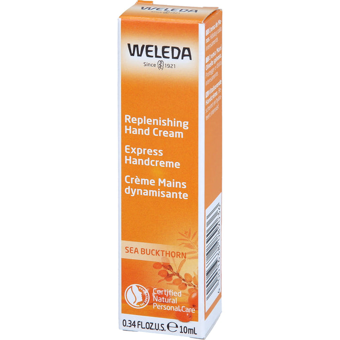 WELEDA Sanddorn Express Handcreme, 10 ml Creme