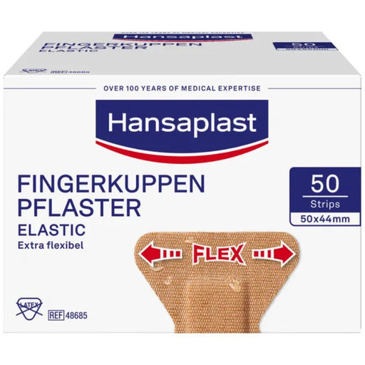 Hansaplast Fingerkuppenpflaster Elastic besonders flexibel, 50 St. Pflaster