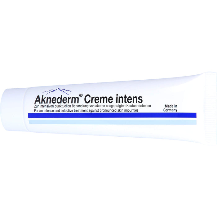 Aknederm Creme intens zur Pflege der Haut bei Unreinheiten, 30 g Cream