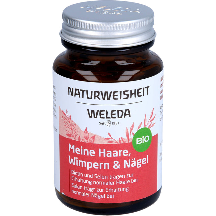 WELEDA Naturweisheit Kapseln meine Haare, Wimpern & Nägel, 46 pc Capsules