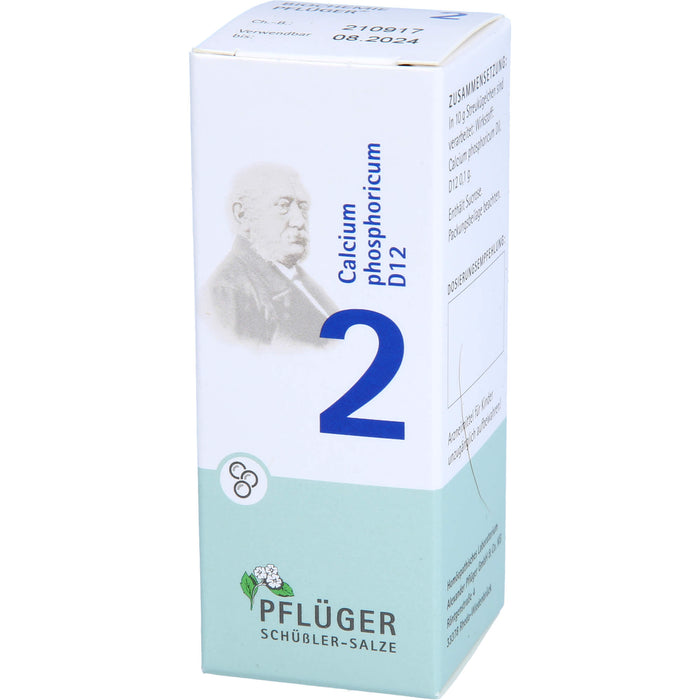 Pflüger Biochemie Nr.2 Calcium phosphoricum D12 Globuli, 15 g Globuli
