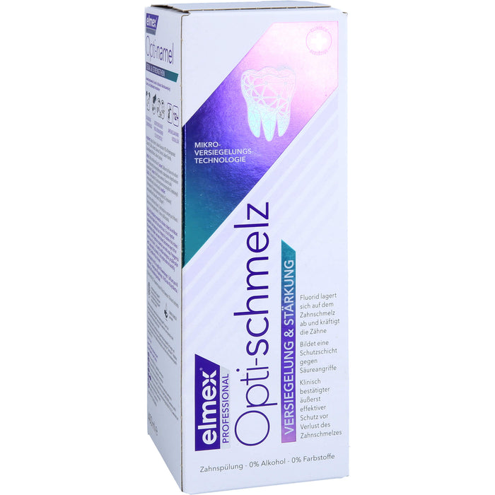 Elmex Opti-Schmelz Professional Zahnspülung, 400 ml Cream