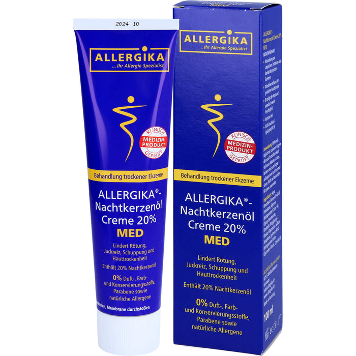 ALLERGIKA Nachtkerzenölcreme 20% MED, 100 ml Cream