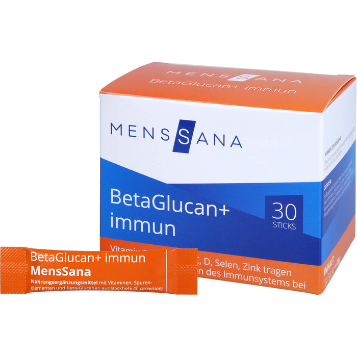 BetaGlucan+ immun MensSana®, 30 St PUL
