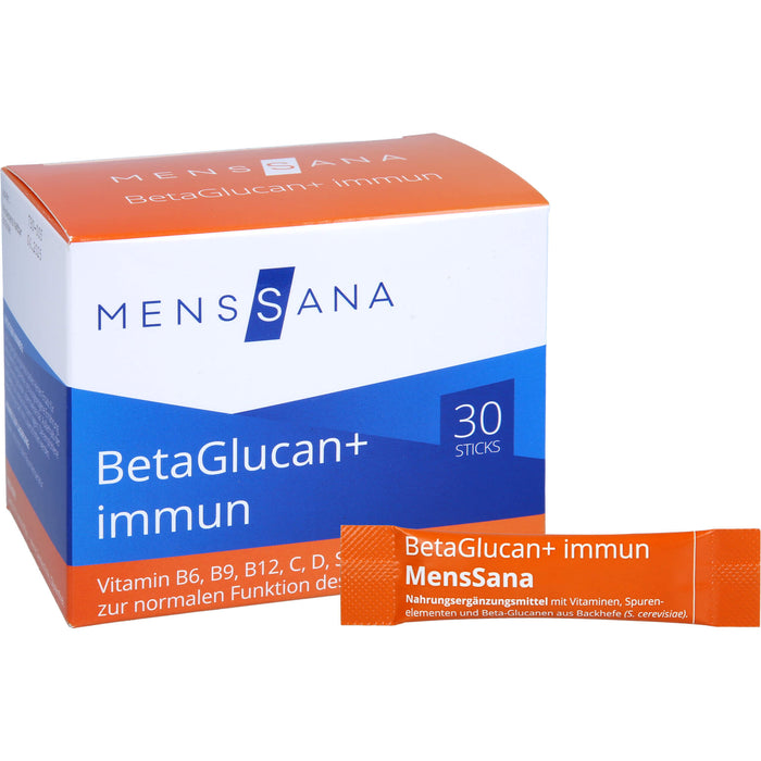 BetaGlucan+ immun MensSana®, 30 St PUL
