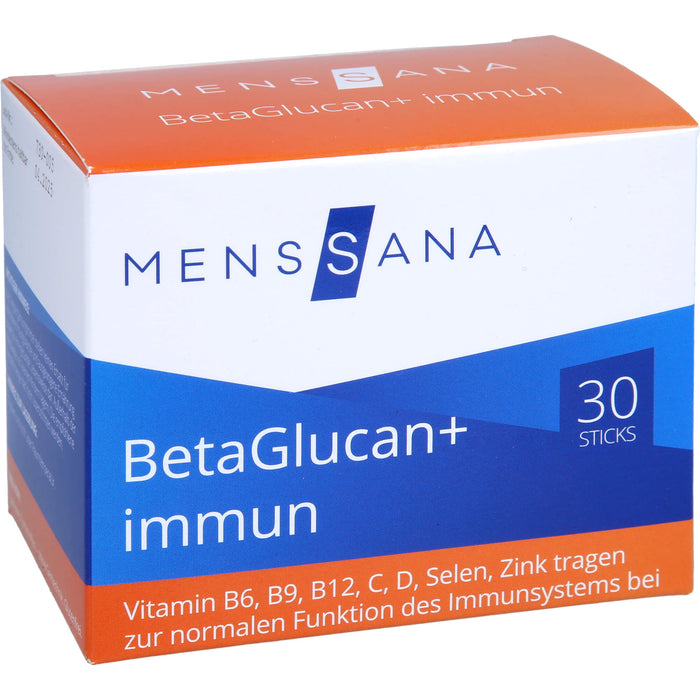 BetaGlucan+ immun MensSana®, 30 St PUL