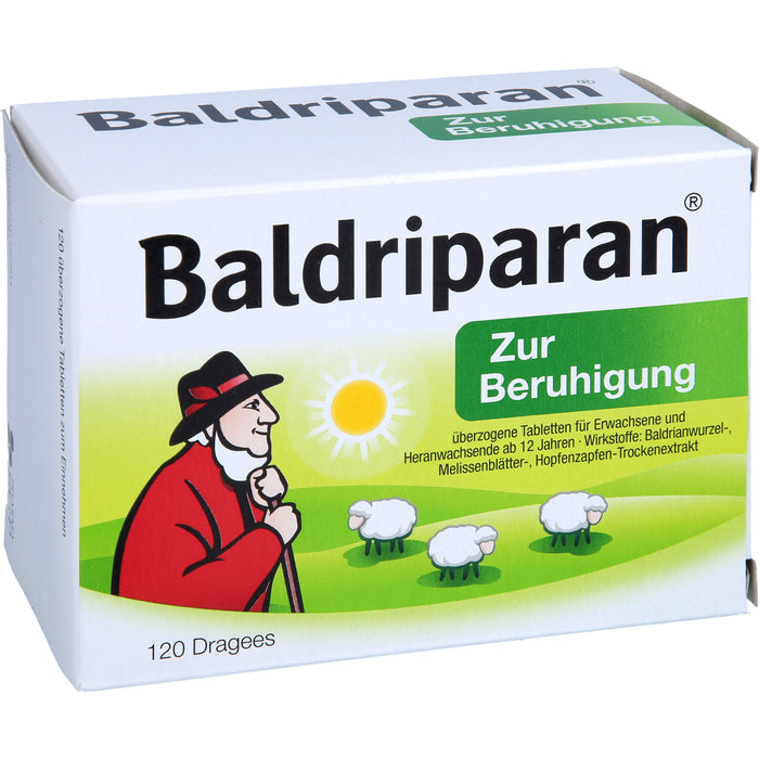 Baldriparan Dragees zur Beruhigung, 120 pc Dragées
