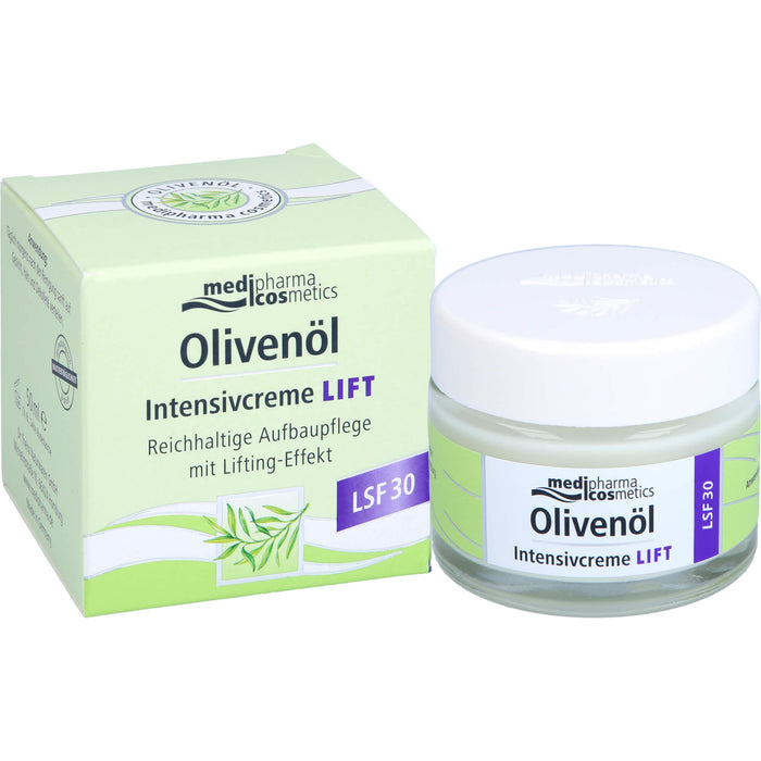 Medipharma Cosmetics Olivenöl Intensivcreme Lift LSF 30, 50 ml Crème