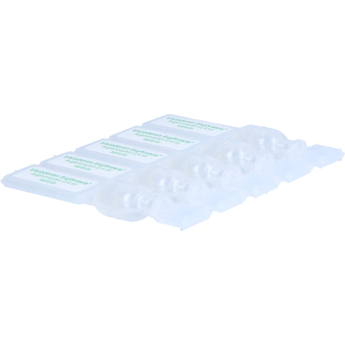 Visiodoron Euphrasia Augentropfen in Monodosen bei geröteten, gereizten & tränenden Augen einer Bindehautentzündung, 10 pc Récipients à dose unique