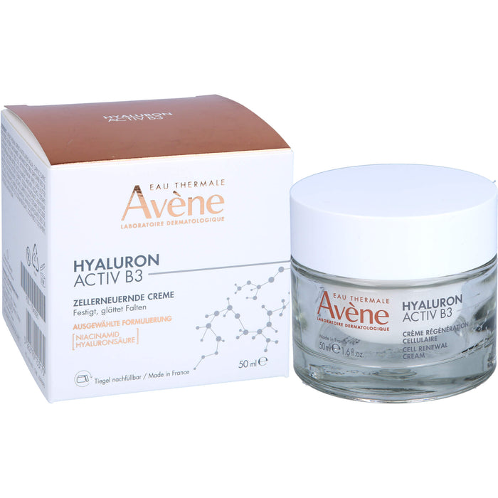 Avène Hyaluron Activ B3 zellerneuernde Creme mit Niacinamid, 50 ml Cream