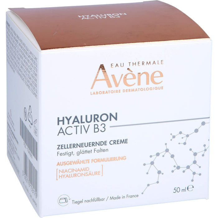 Avène Hyaluron Activ B3 zellerneuernde Creme mit Niacinamid, 50 ml Cream
