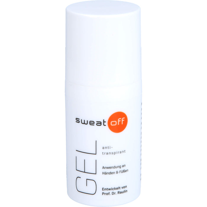 Sweat-Off Antitranspirant Gel für schweißfreie Hände und Füße, 30 ml Gel