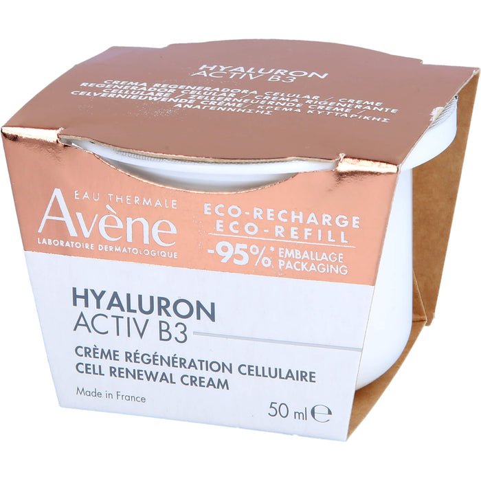 Avène Hyaluron Activ B3 zellerneuernde Creme Nachfüllpackung, 50 ml Cream